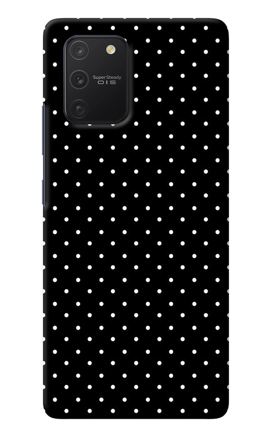 White Dots Samsung S10 Lite Back Cover