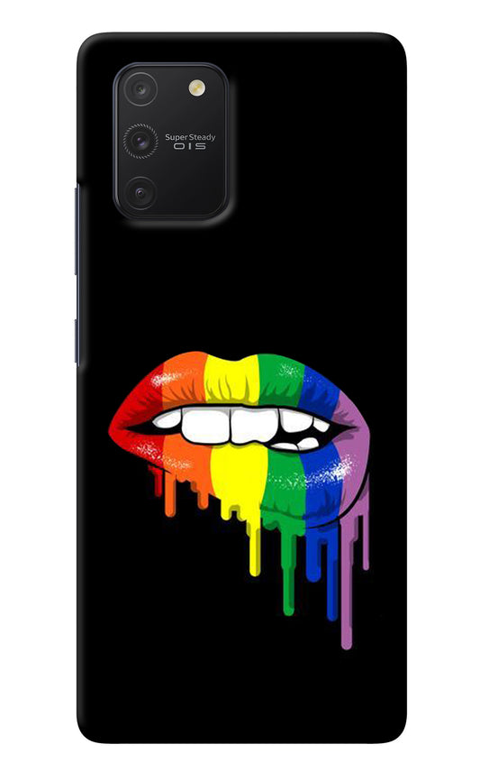 Lips Biting Samsung S10 Lite Back Cover