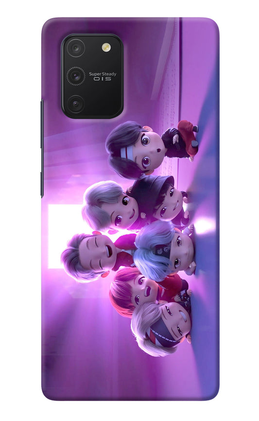 BTS Chibi Samsung S10 Lite Back Cover