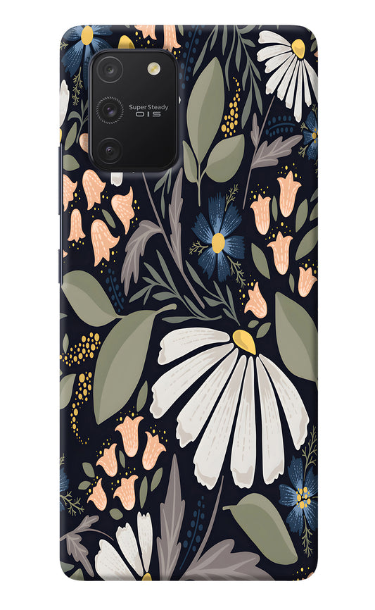 Flowers Art Samsung S10 Lite Back Cover