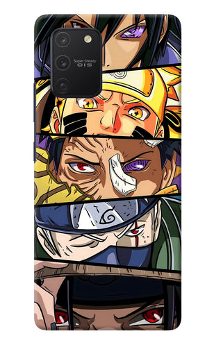 Naruto Character Samsung S10 Lite Back Cover