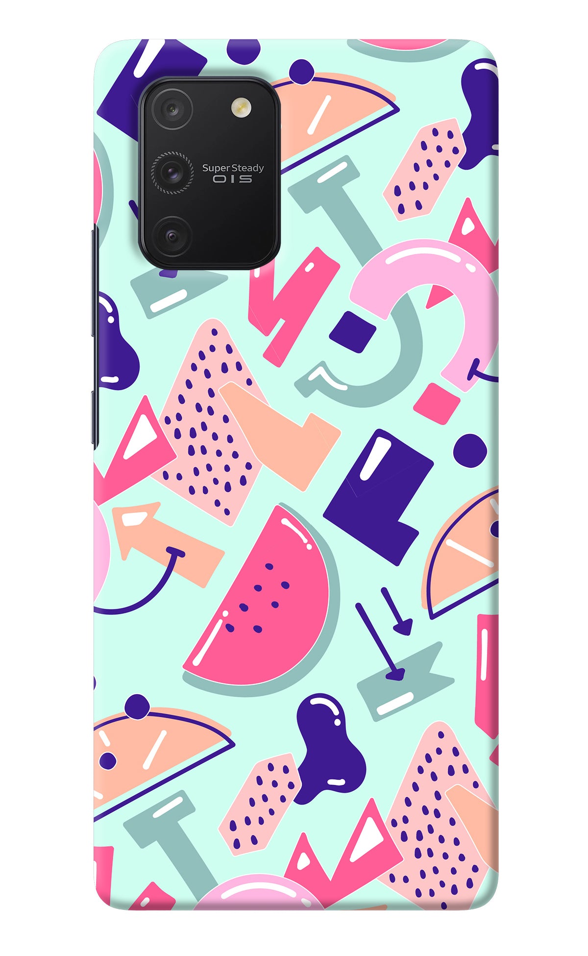 Doodle Pattern Samsung S10 Lite Back Cover