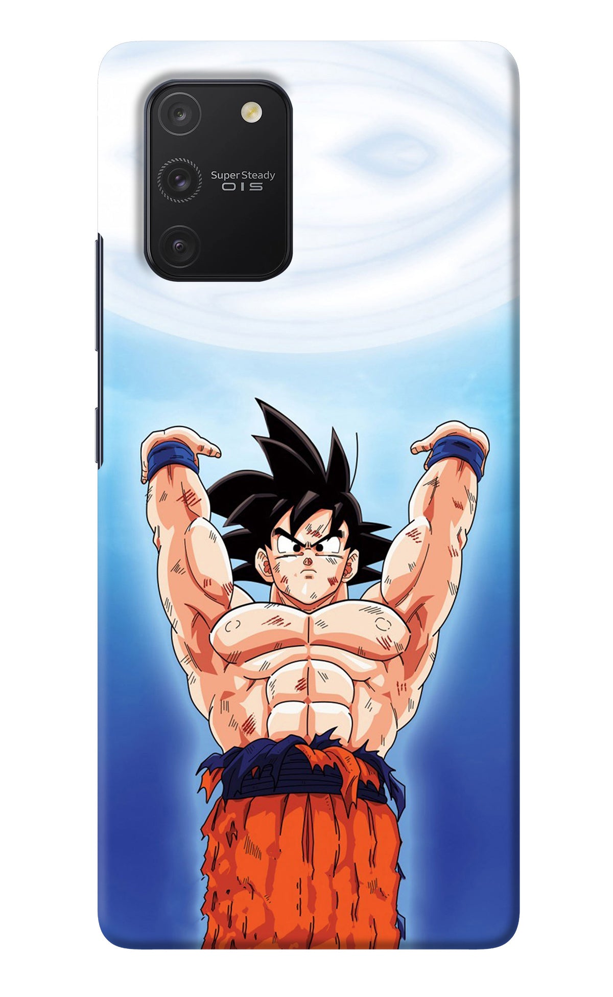 Goku Power Samsung S10 Lite Back Cover