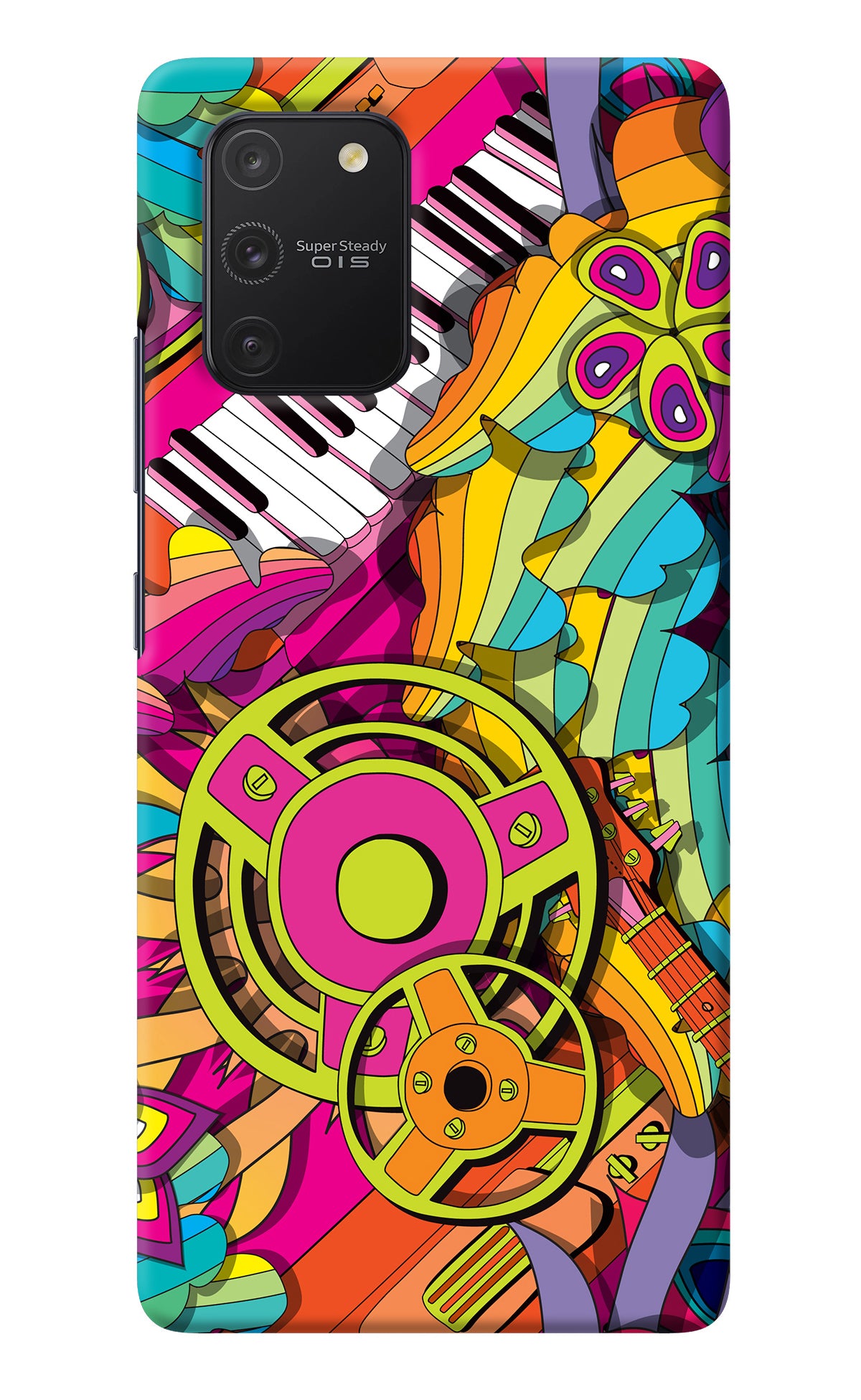 Music Doodle Samsung S10 Lite Back Cover