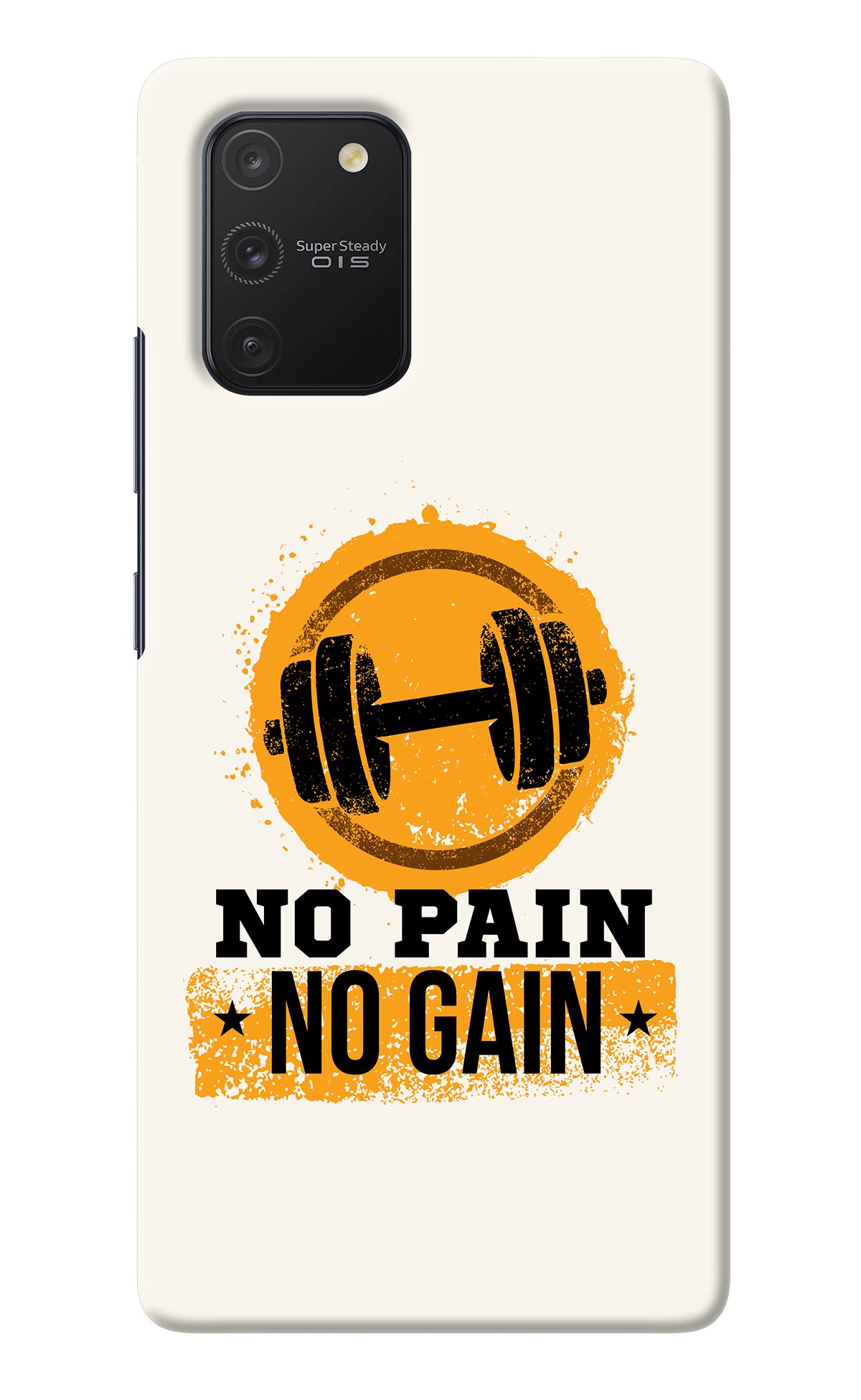 No Pain No Gain Samsung S10 Lite Back Cover