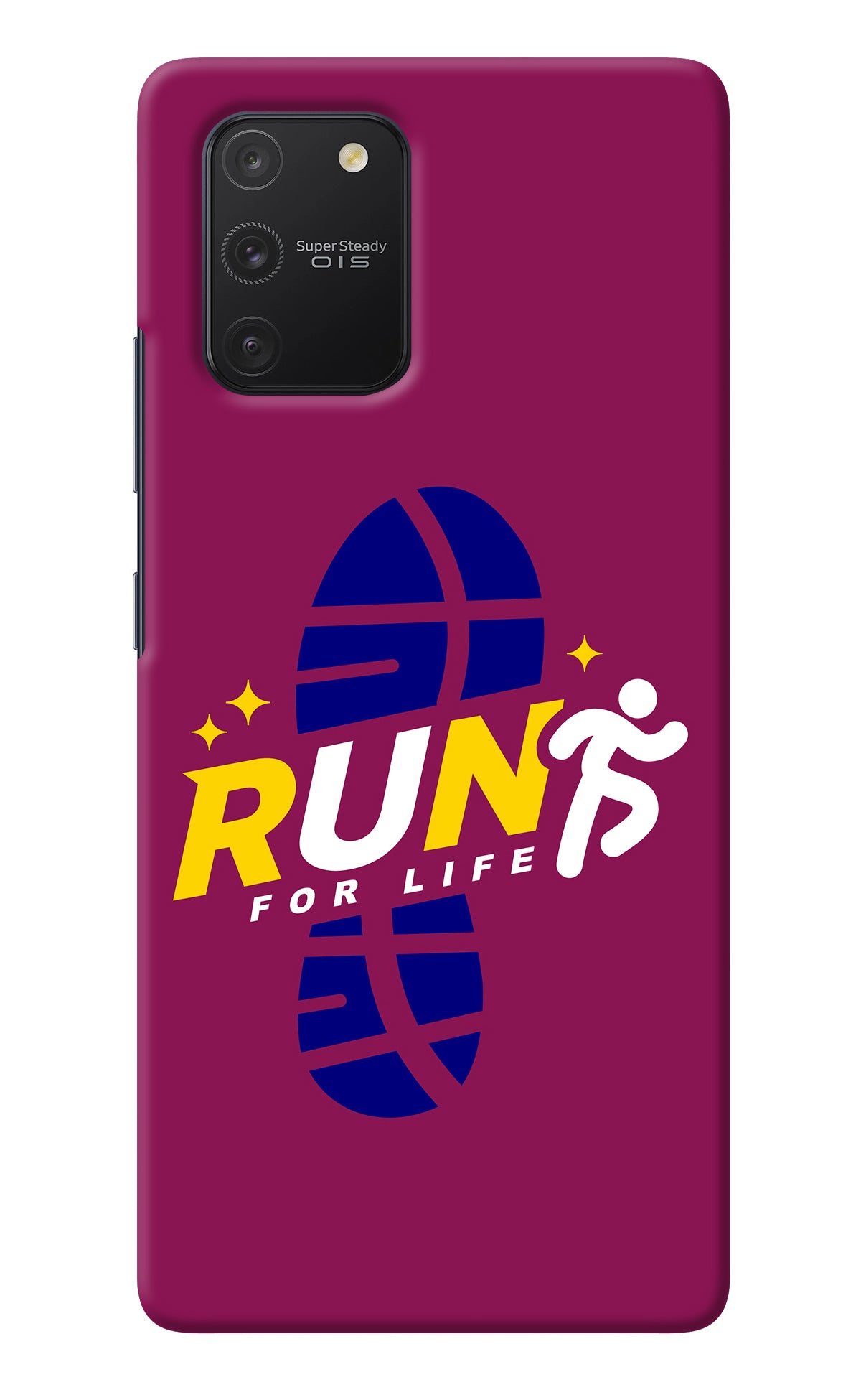 Run for Life Samsung S10 Lite Back Cover