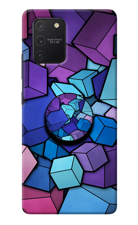 Cubic Abstract Samsung S10 Lite Pop Case