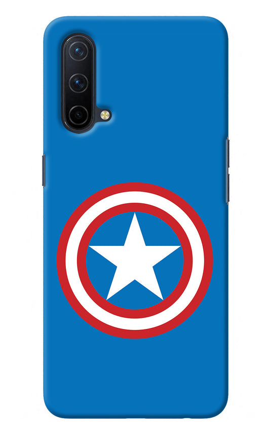 Captain America Logo Oneplus Nord CE 5G Back Cover