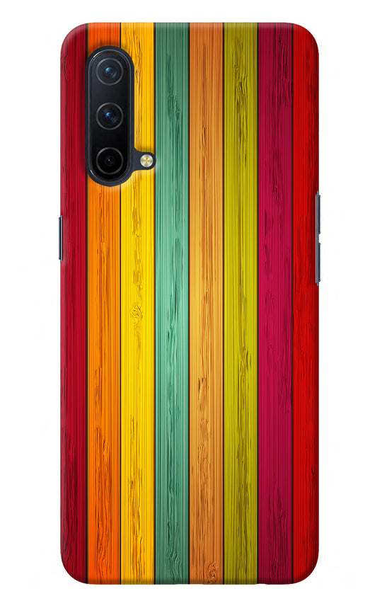 Multicolor Wooden Oneplus Nord CE 5G Back Cover