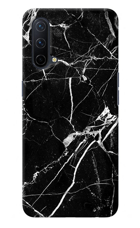 Black Marble Pattern Oneplus Nord CE 5G Back Cover