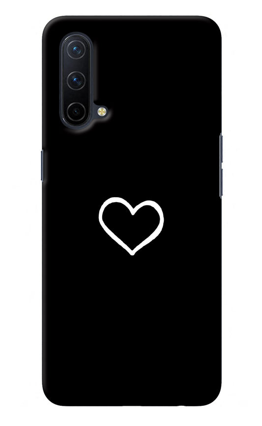 Heart Oneplus Nord CE 5G Back Cover