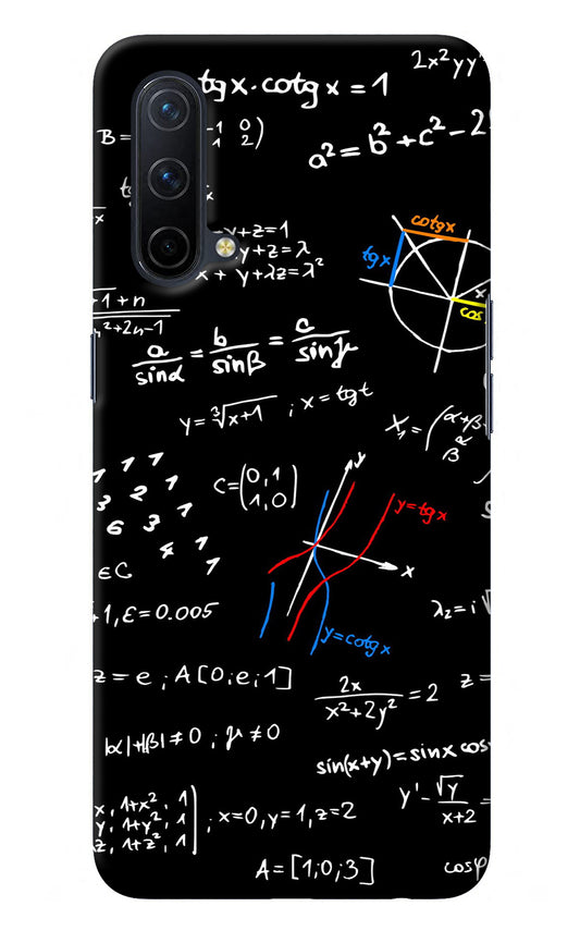 Mathematics Formula Oneplus Nord CE 5G Back Cover