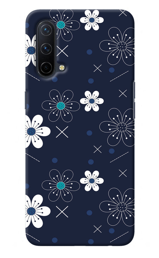 Flowers Oneplus Nord CE 5G Back Cover