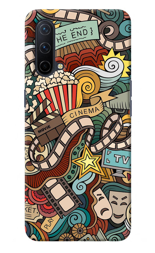 Cinema Abstract Oneplus Nord CE 5G Back Cover