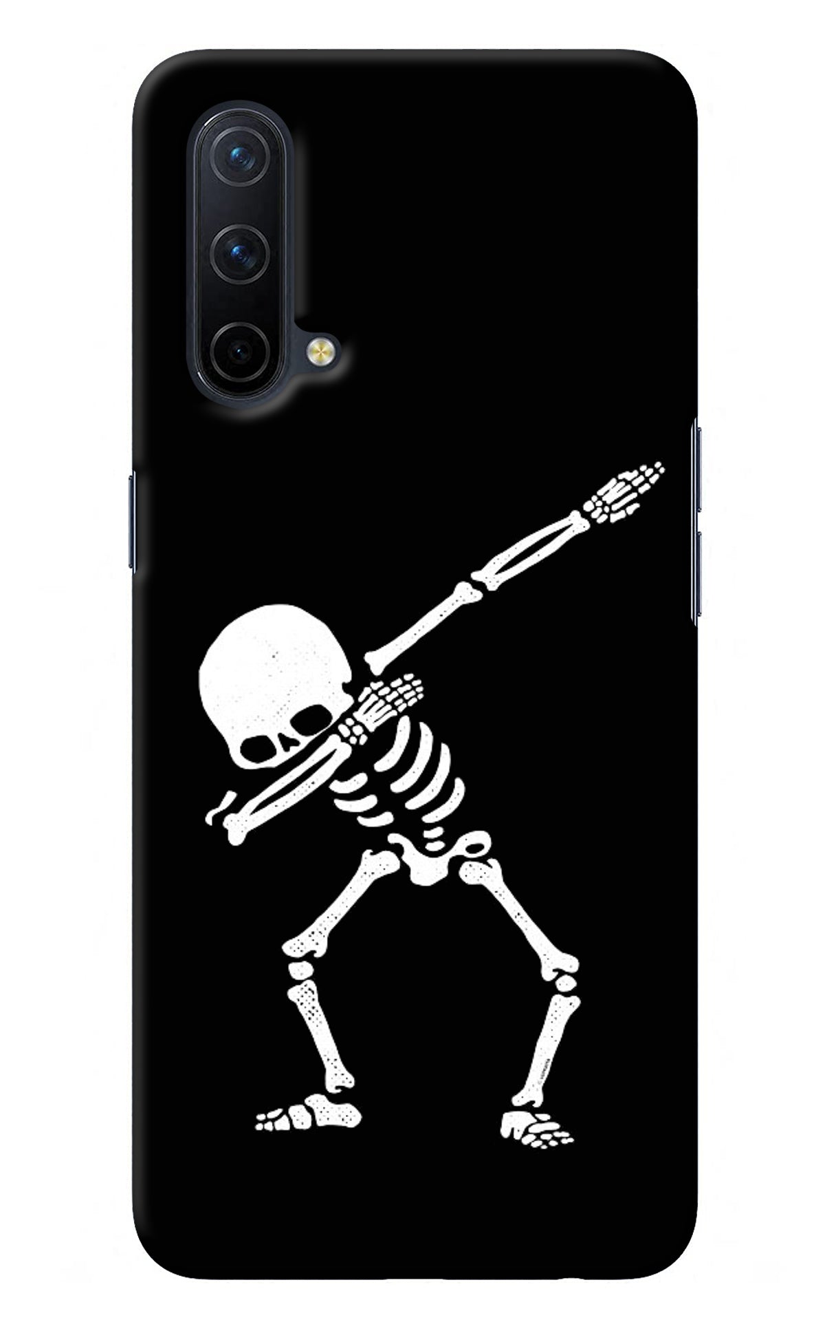 Dabbing Skeleton Art Oneplus Nord CE 5G Back Cover