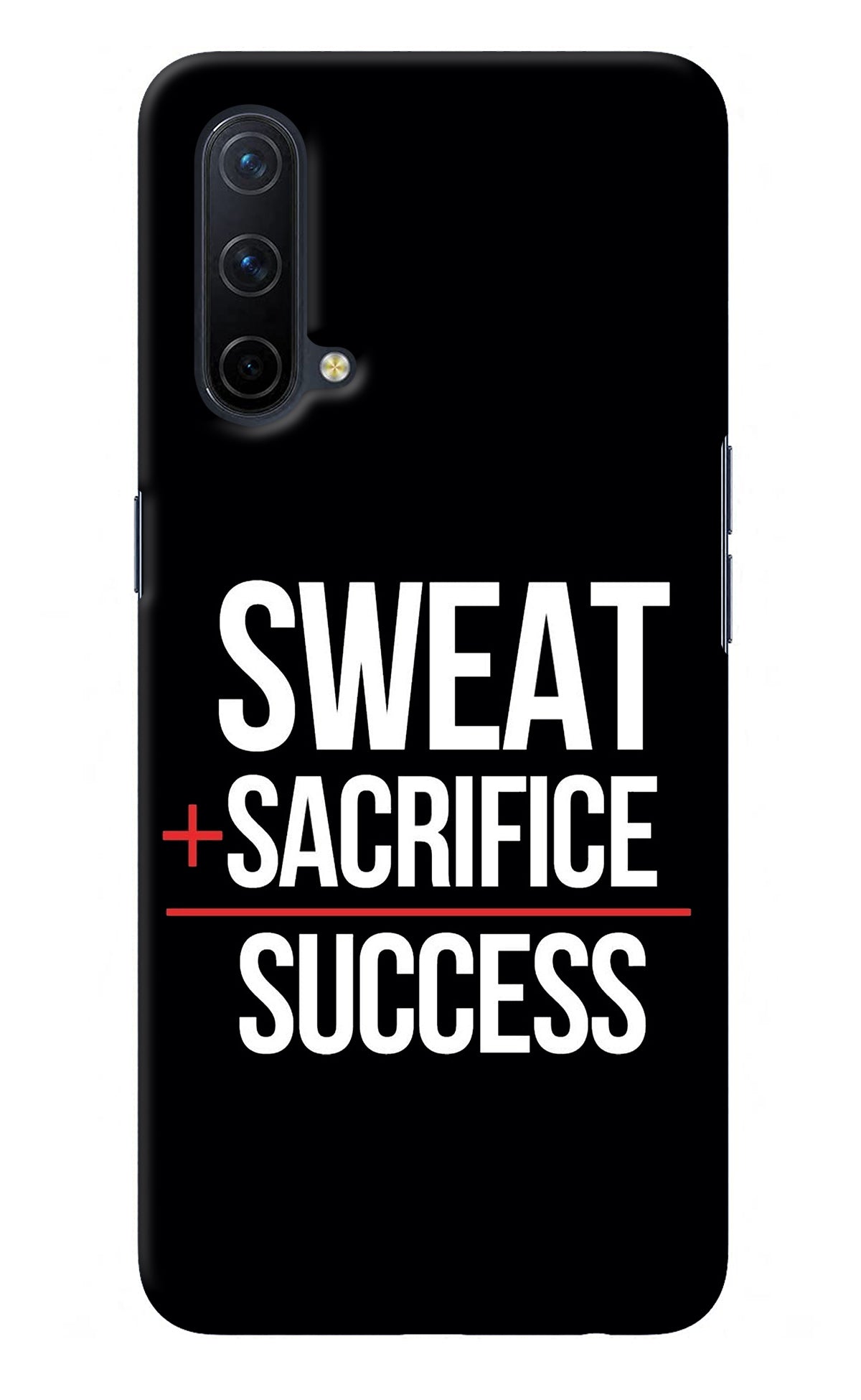 Sweat Sacrifice Success Oneplus Nord CE 5G Back Cover