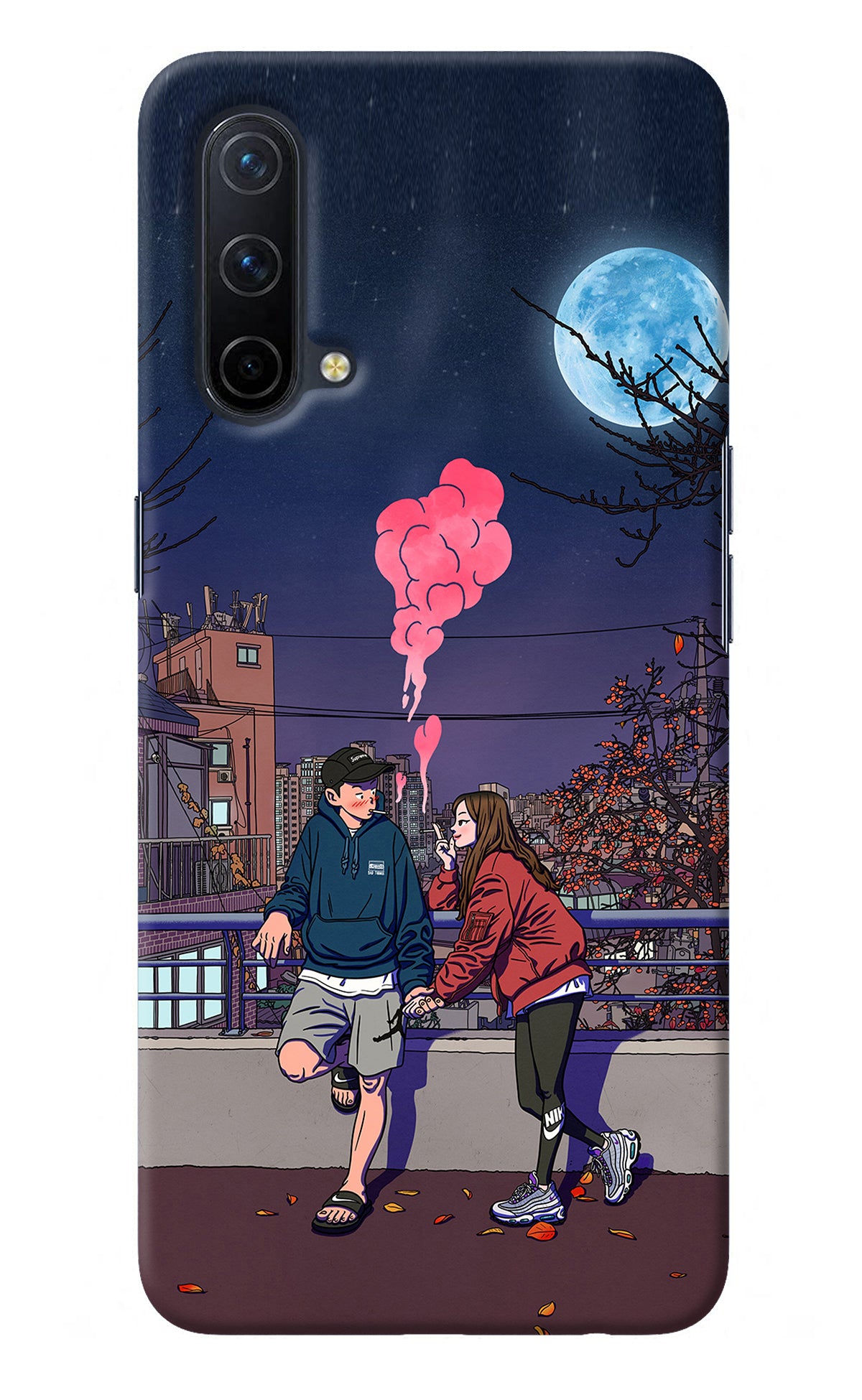 Chilling Couple Oneplus Nord CE 5G Back Cover