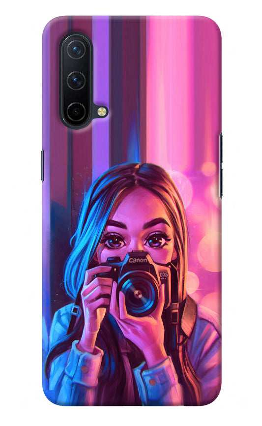 Girl Photographer Oneplus Nord CE 5G Back Cover