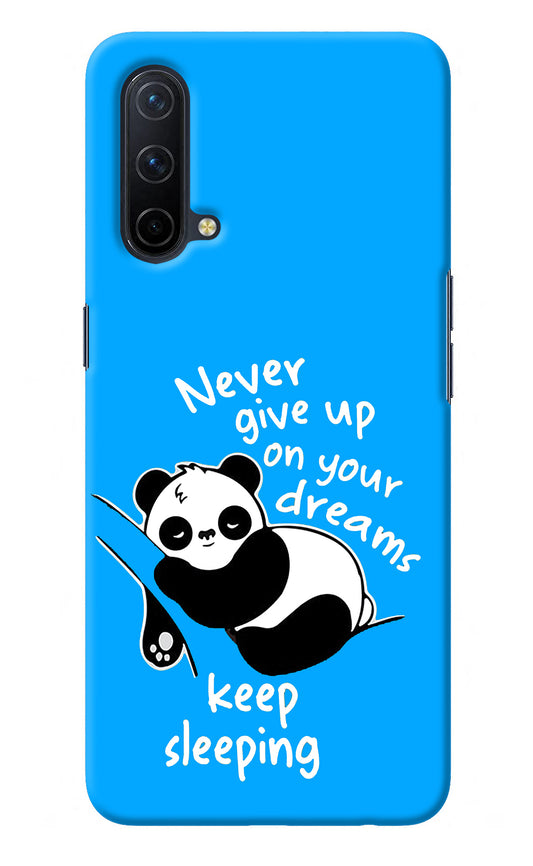 Keep Sleeping Oneplus Nord CE 5G Back Cover