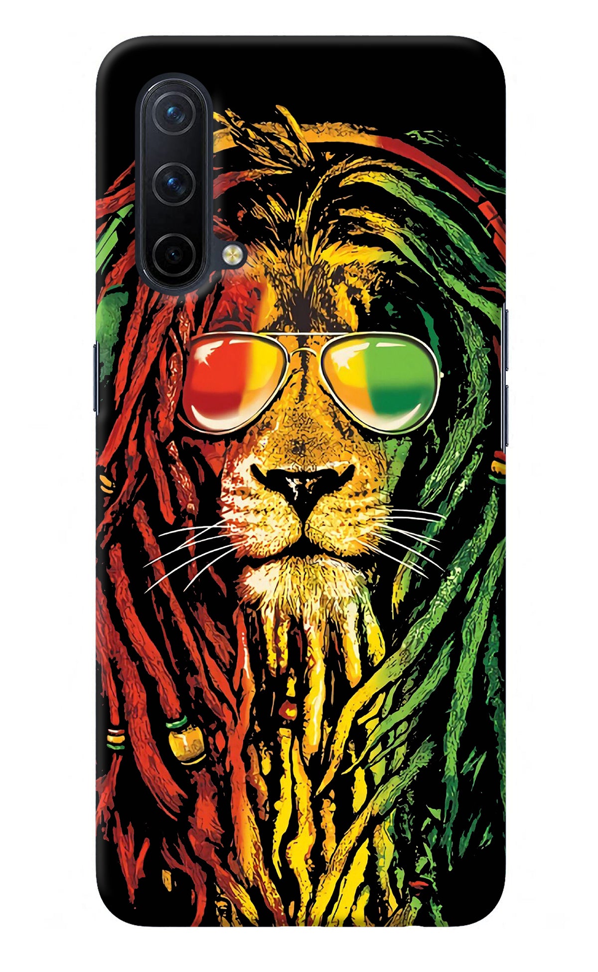 Rasta Lion Oneplus Nord CE 5G Back Cover