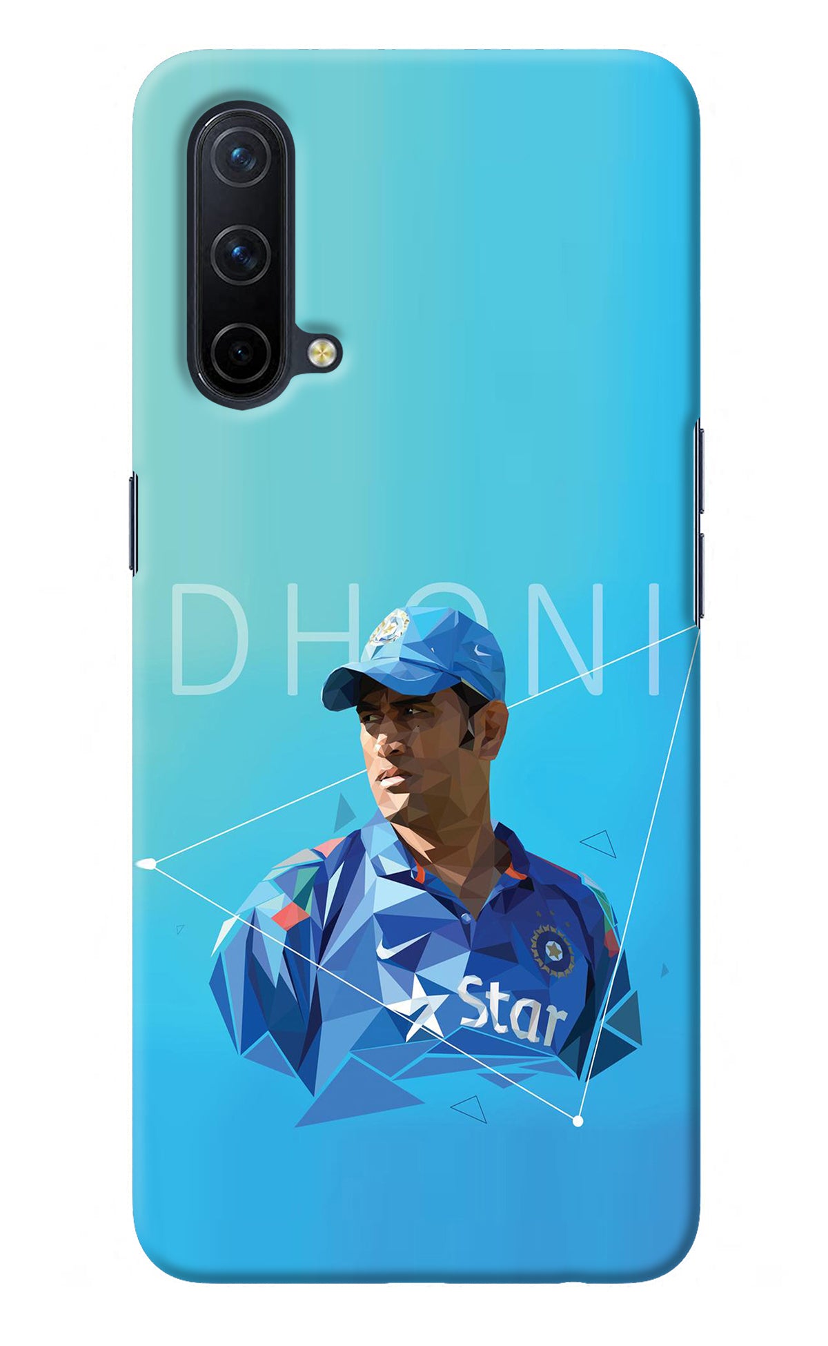 Dhoni Artwork Oneplus Nord CE 5G Back Cover