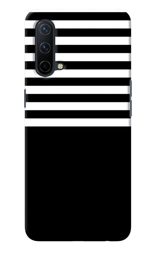 Black and White Print Oneplus Nord CE 5G Back Cover