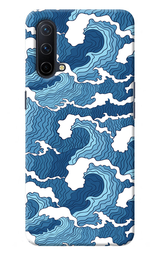 Blue Waves Oneplus Nord CE 5G Back Cover