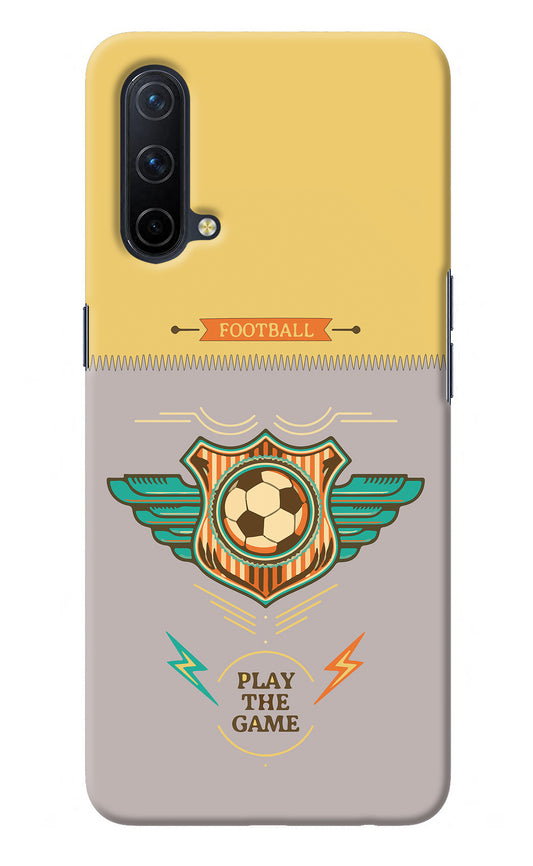 Football Oneplus Nord CE 5G Back Cover
