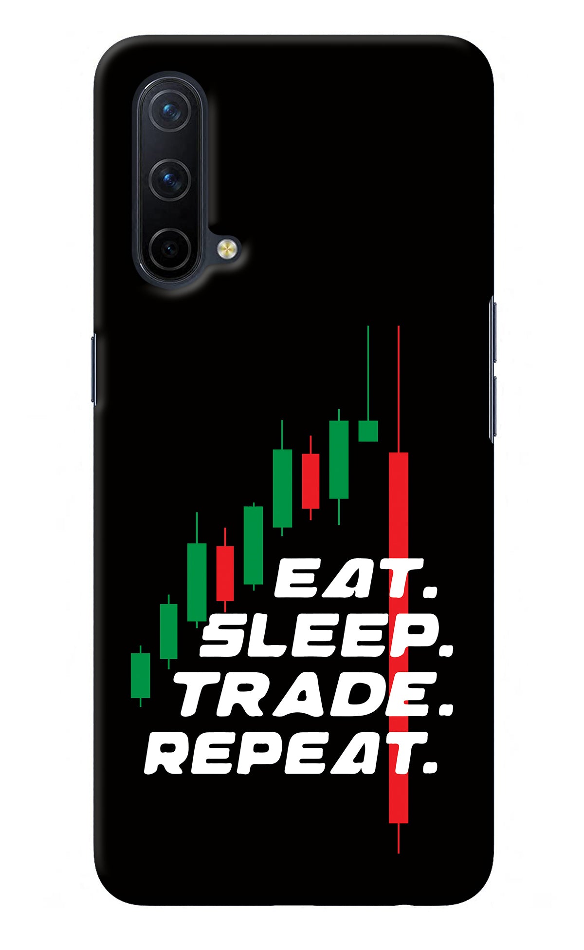 Eat Sleep Trade Repeat Oneplus Nord CE 5G Back Cover