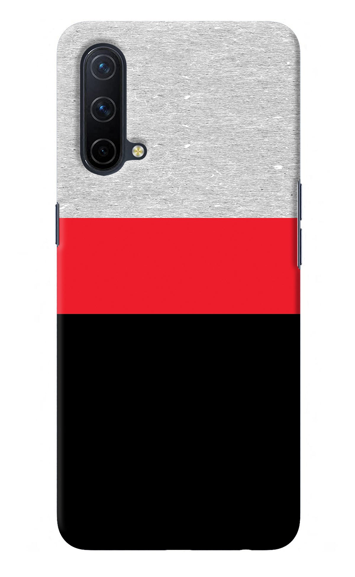 Tri Color Pattern Oneplus Nord CE 5G Back Cover