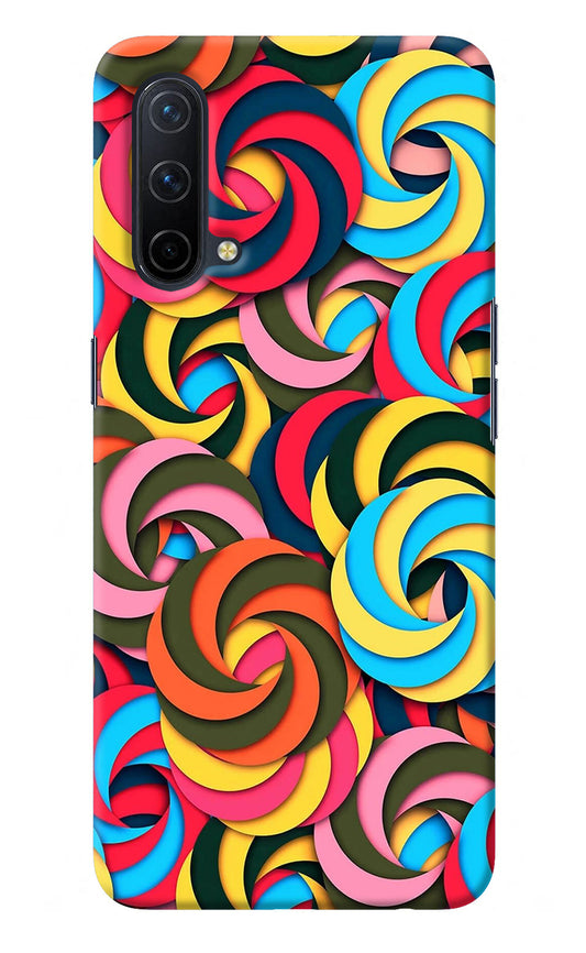 Spiral Pattern Oneplus Nord CE 5G Back Cover