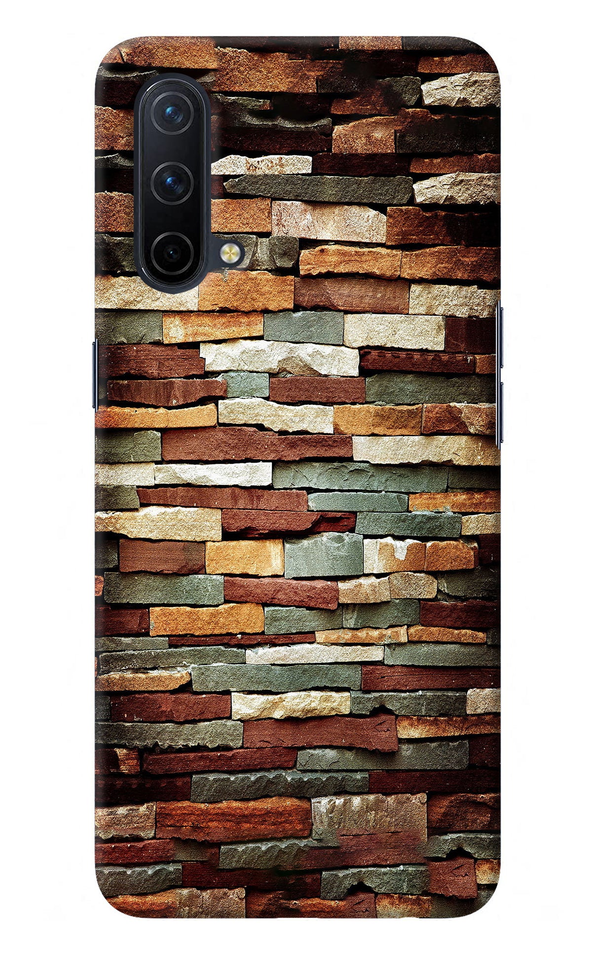 Bricks Pattern Oneplus Nord CE 5G Back Cover