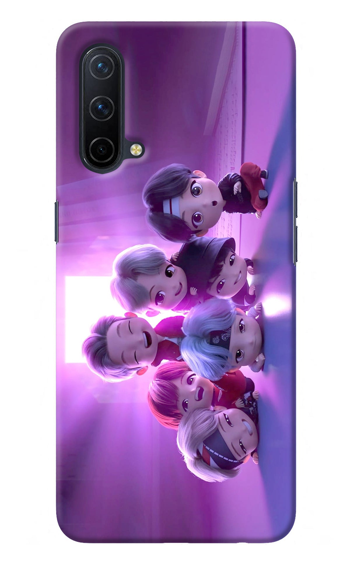 BTS Chibi Oneplus Nord CE 5G Back Cover