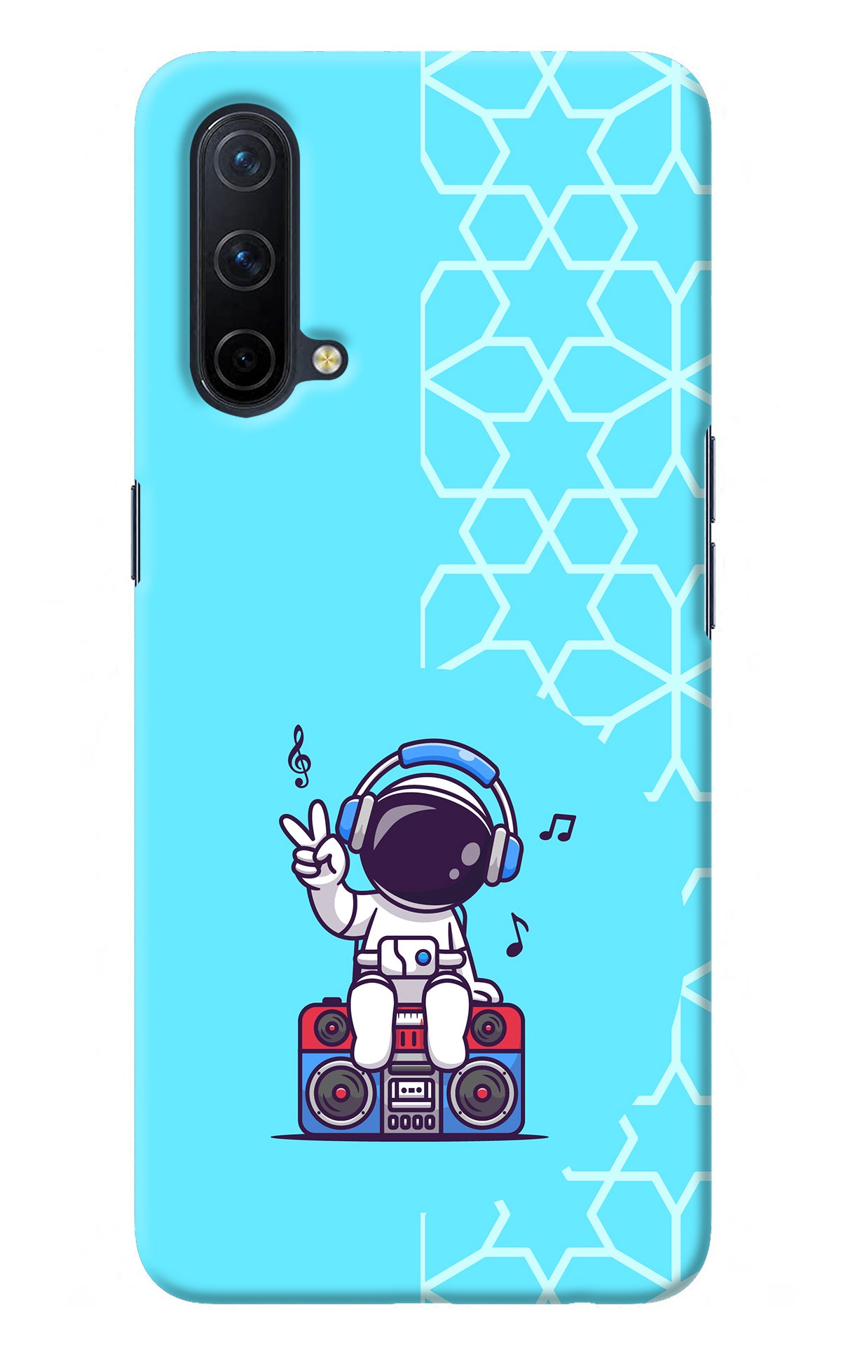 Cute Astronaut Chilling Oneplus Nord CE 5G Back Cover