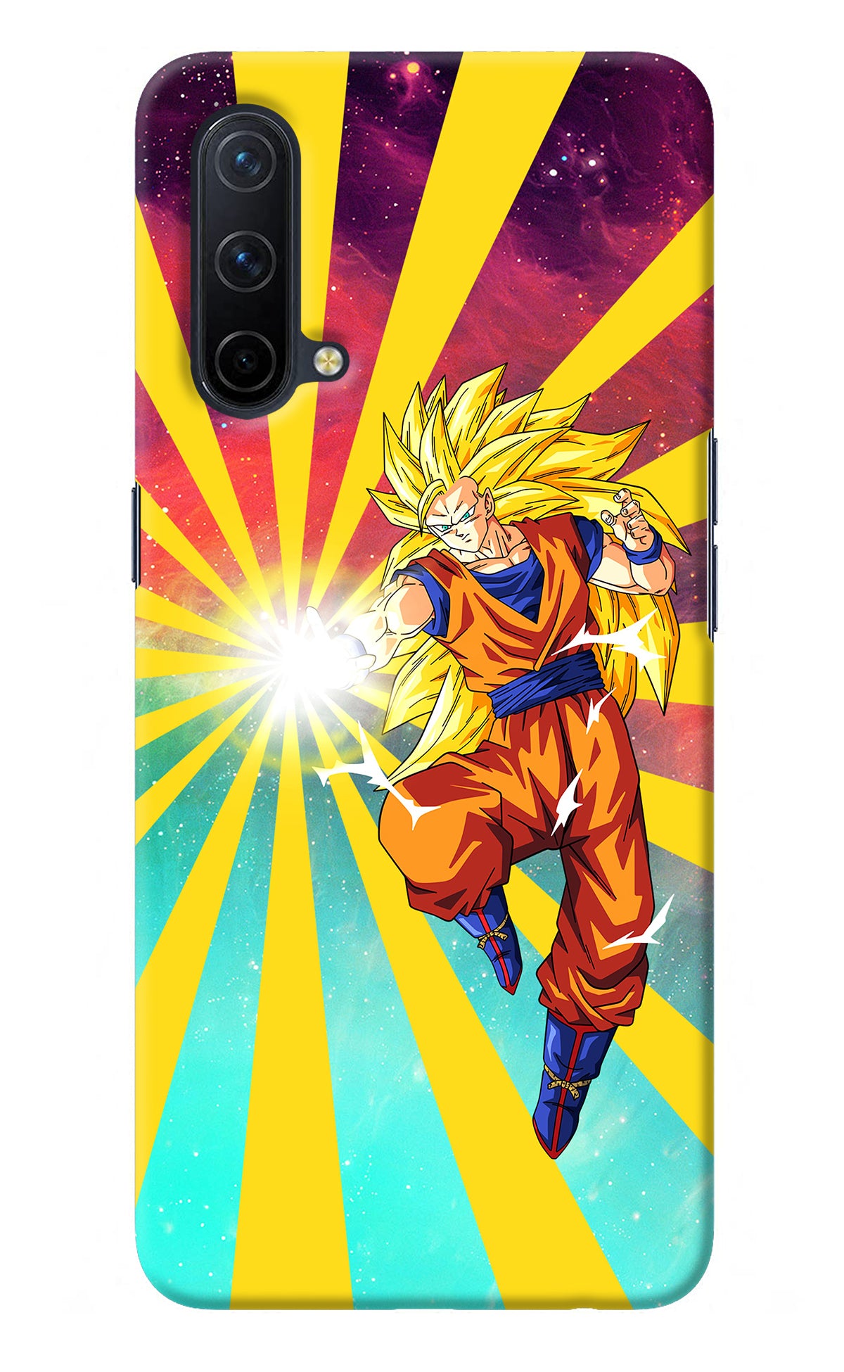 Goku Super Saiyan Oneplus Nord CE 5G Back Cover