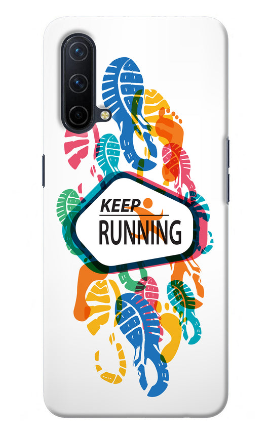 Keep Running Oneplus Nord CE 5G Back Cover