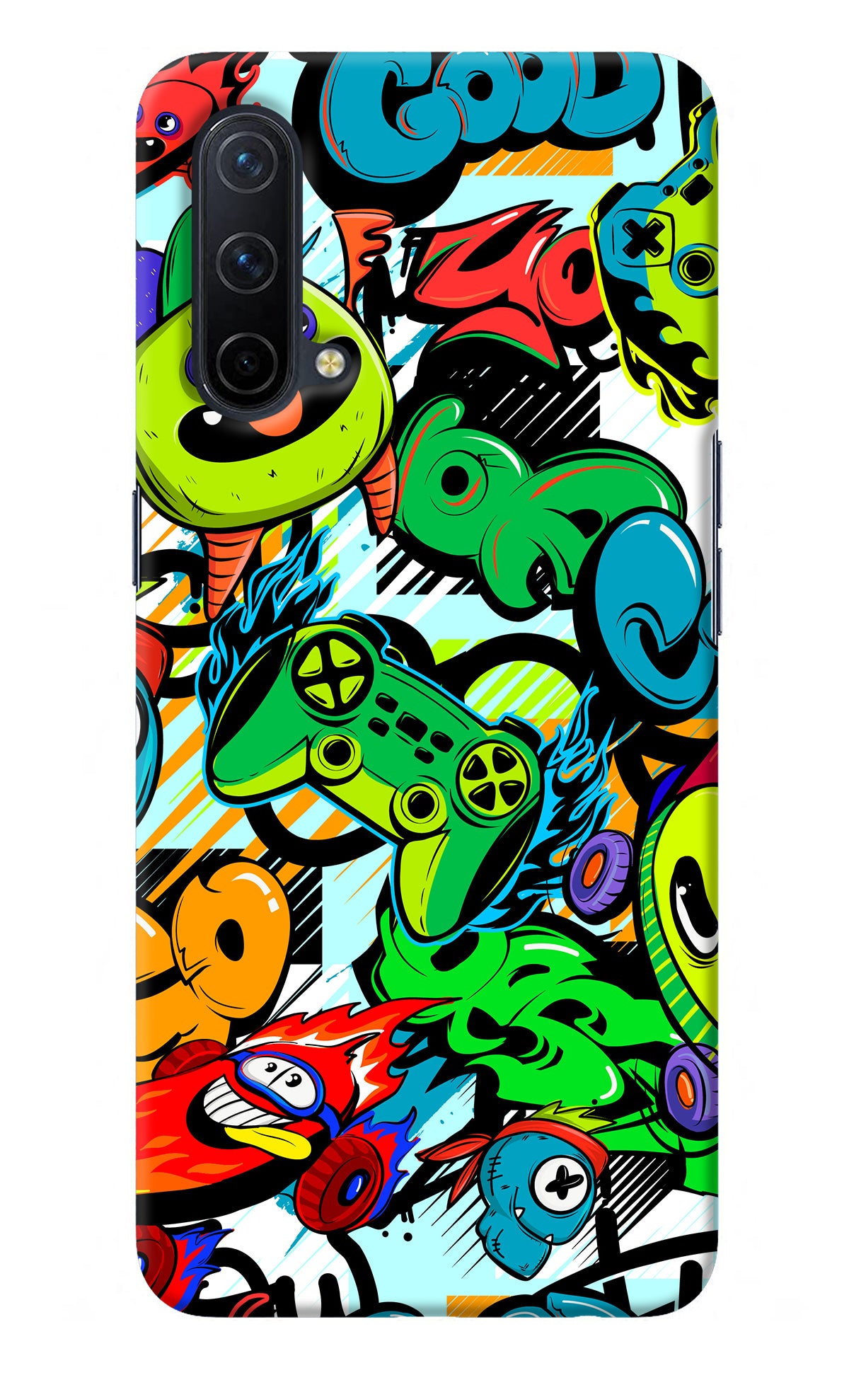 Game Doodle Oneplus Nord CE 5G Back Cover