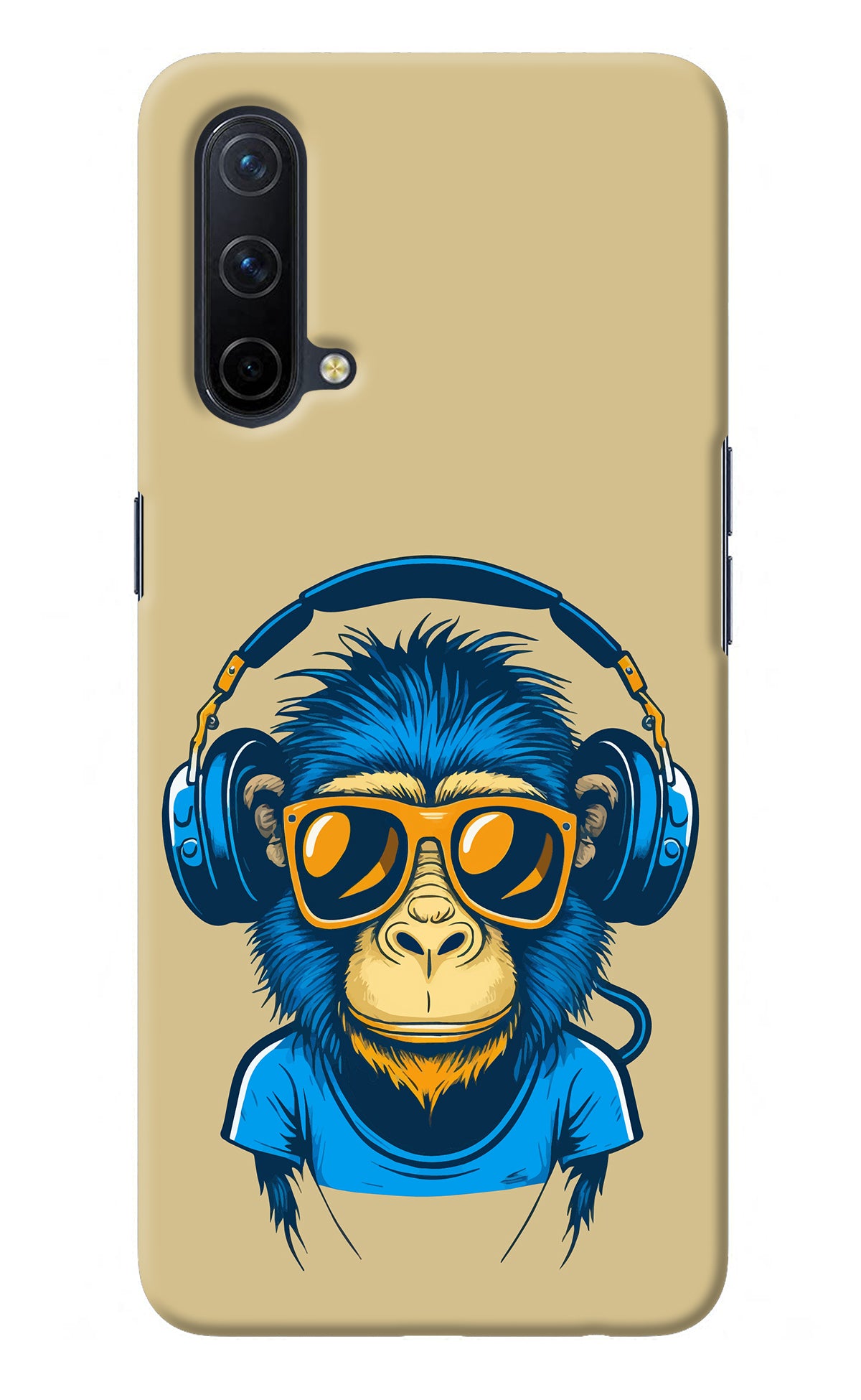 Monkey Headphone Oneplus Nord CE 5G Back Cover