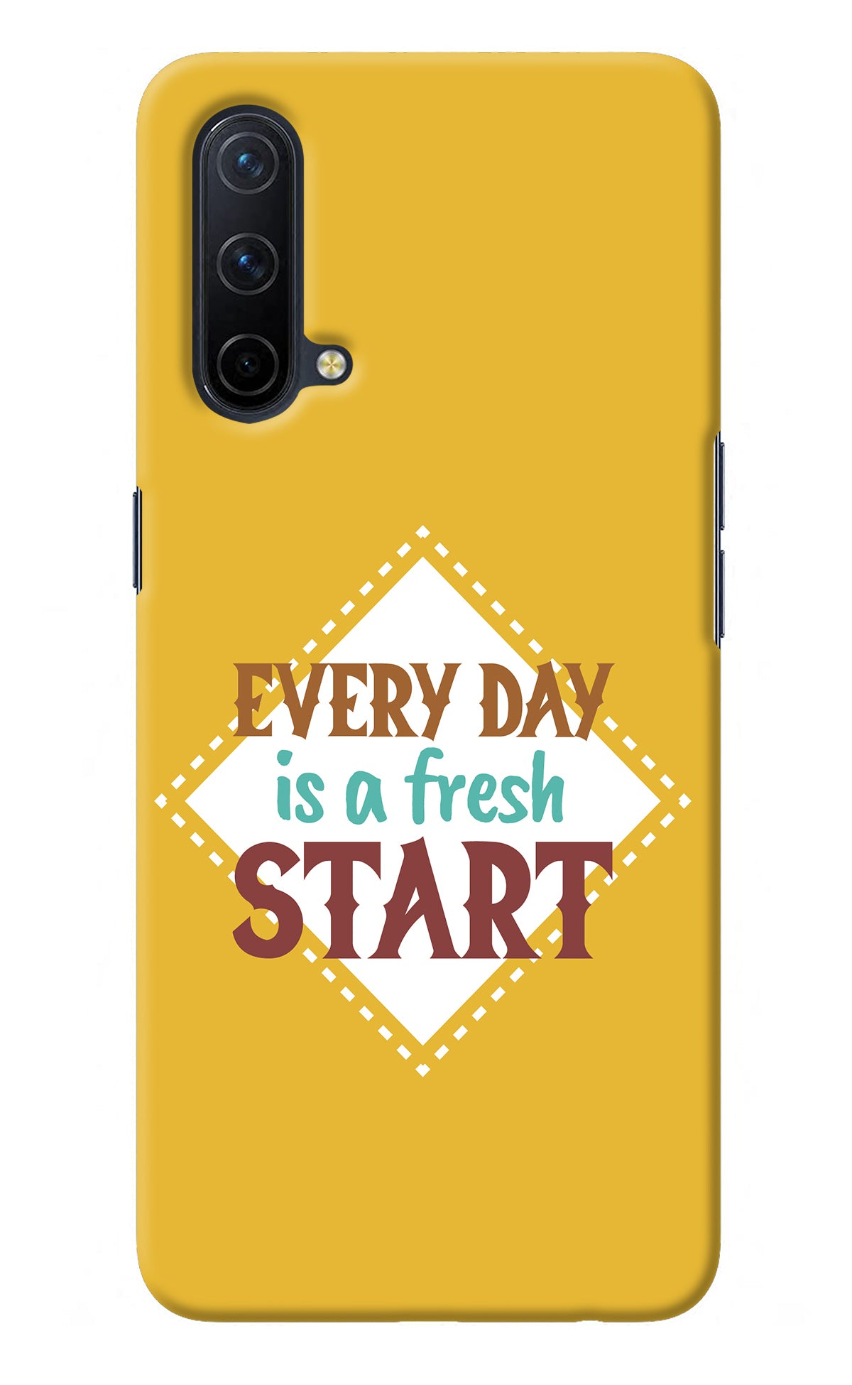 Every day is a Fresh Start Oneplus Nord CE 5G Back Cover