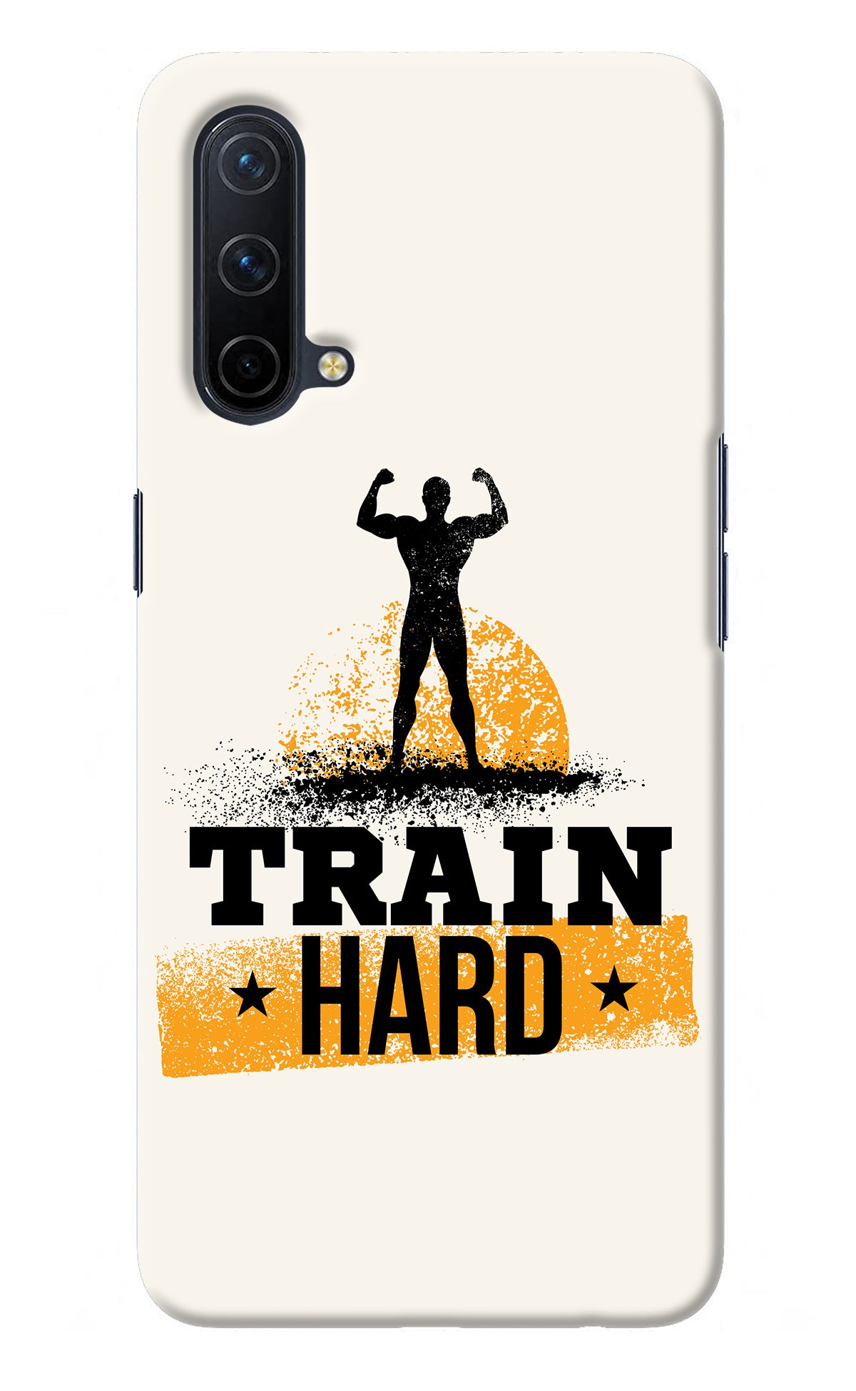 Train Hard Oneplus Nord CE 5G Back Cover