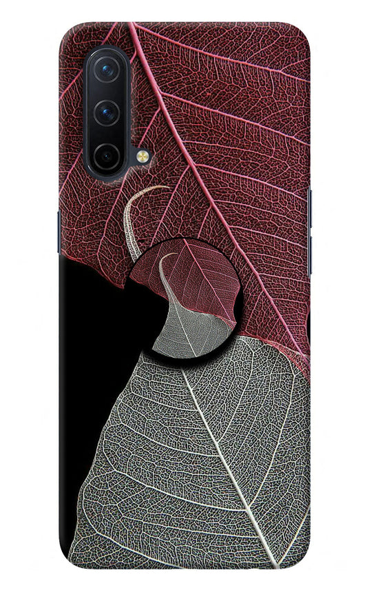 Leaf Pattern Oneplus Nord CE 5G Pop Case