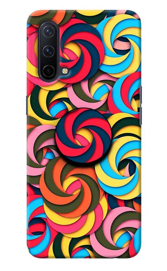 Spiral Pattern Oneplus Nord CE 5G Pop Case