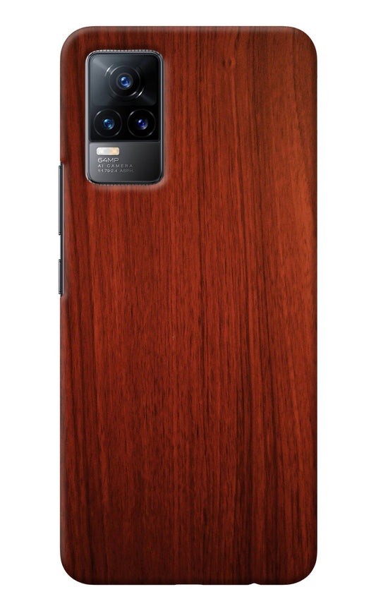 Wooden Plain Pattern Vivo Y73/V21E 4G Back Cover