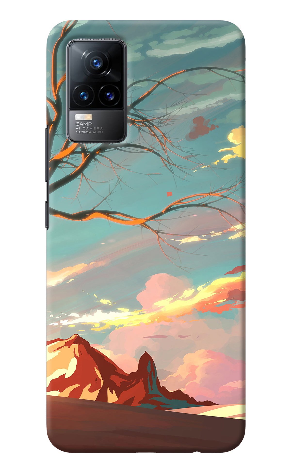 Scenery Vivo Y73/V21E 4G Back Cover