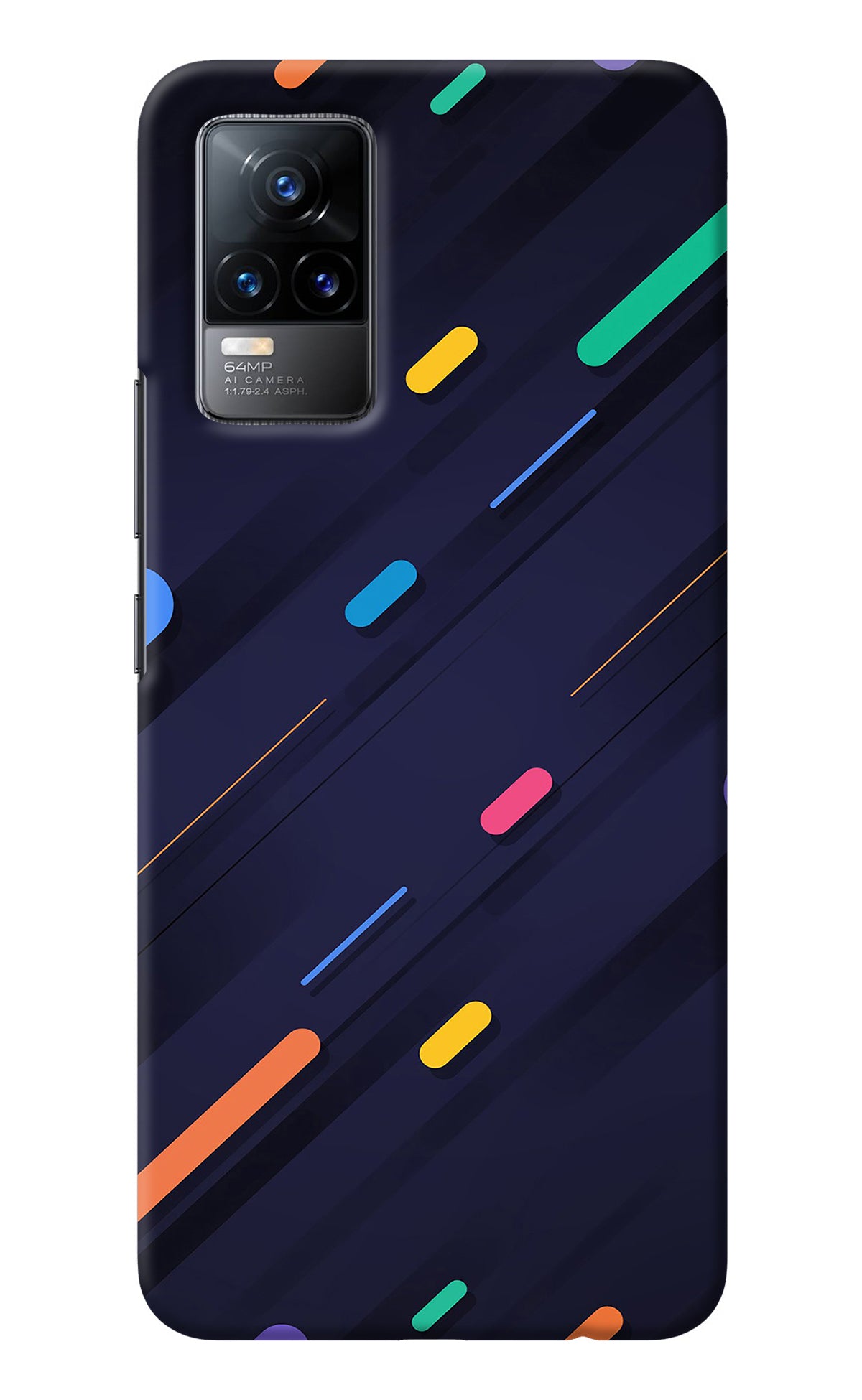 Abstract Design Vivo Y73/V21E 4G Back Cover