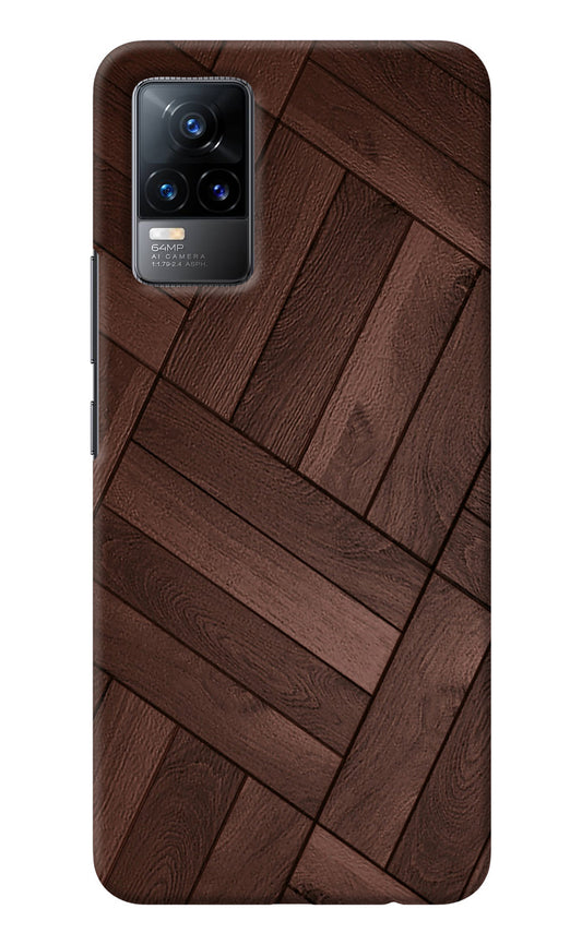 Wooden Texture Design Vivo Y73/V21E 4G Back Cover