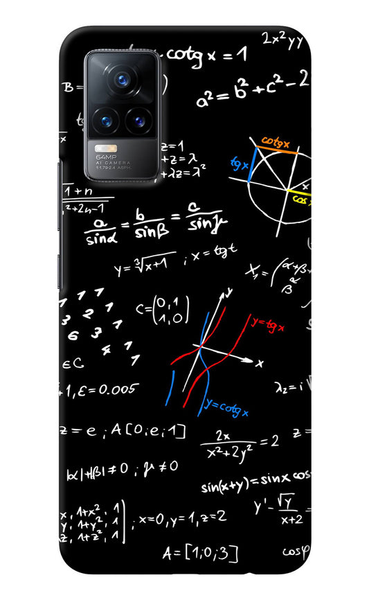 Mathematics Formula Vivo Y73/V21E 4G Back Cover