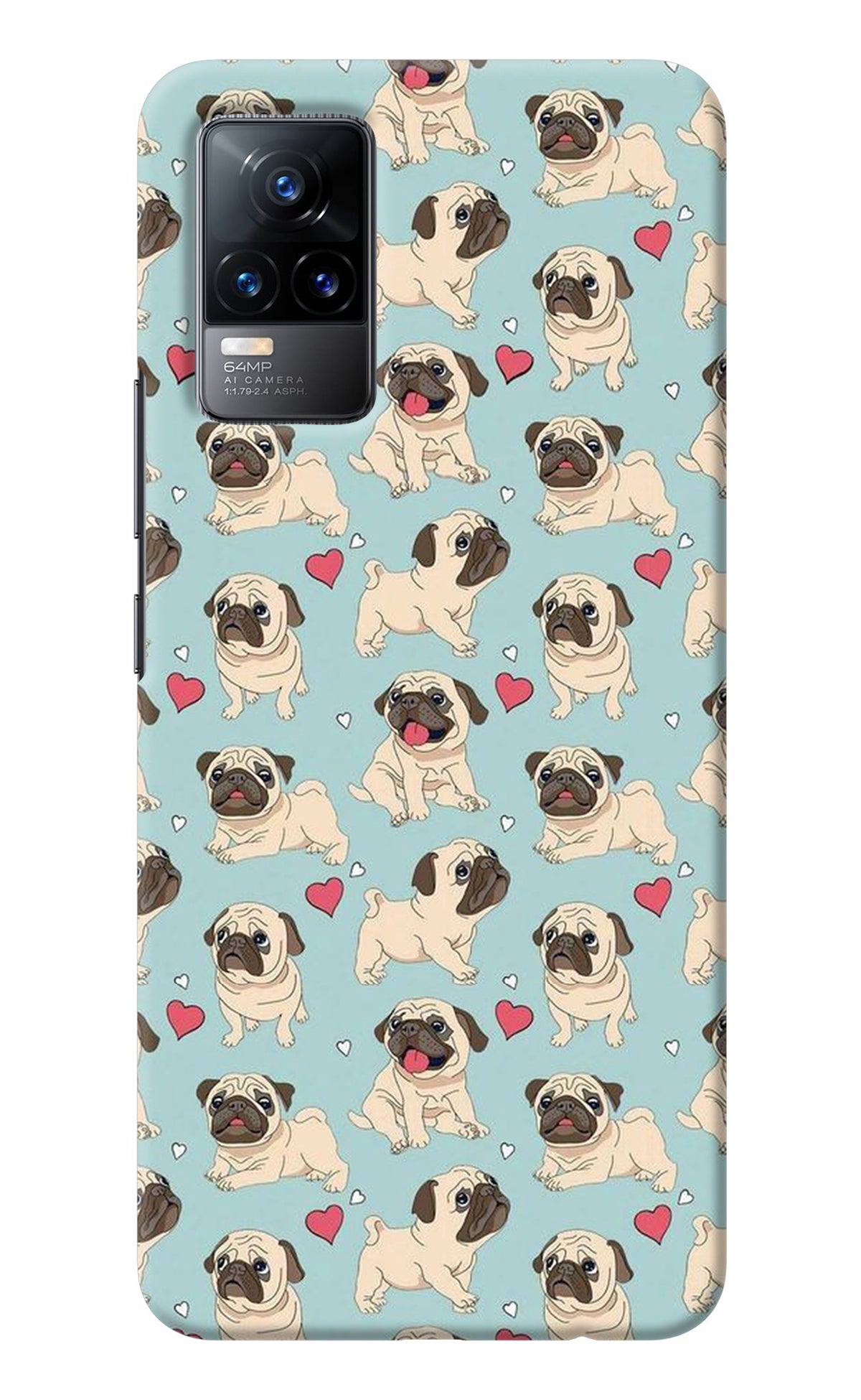 Pug Dog Vivo Y73/V21E 4G Back Cover