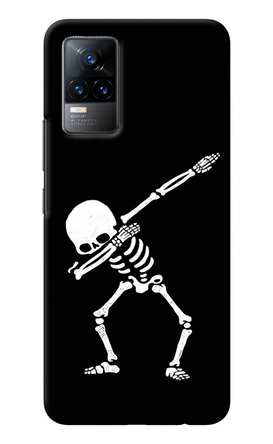 Dabbing Skeleton Art Vivo Y73/V21E 4G Back Cover