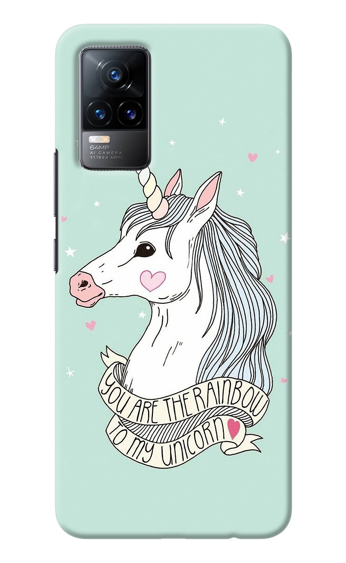 Unicorn Wallpaper Vivo Y73/V21E 4G Back Cover